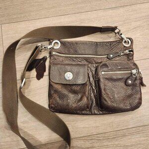 Roots small cross body purse